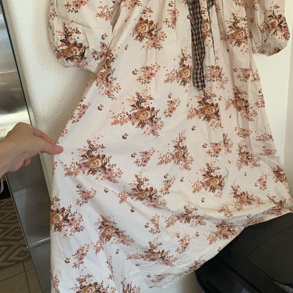 Damson Madder Dakota Bow Midi Dress - Picture 7 of 14